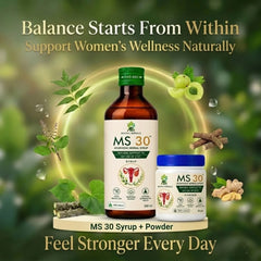 MS 30 Kit - MS 30 Syrup (200 ML) & MS 30 Powder (80 GM)