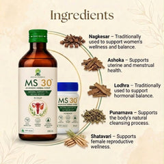 MS 30 Kit - MS 30 Syrup (200 ML) & MS 30 Powder (80 GM)