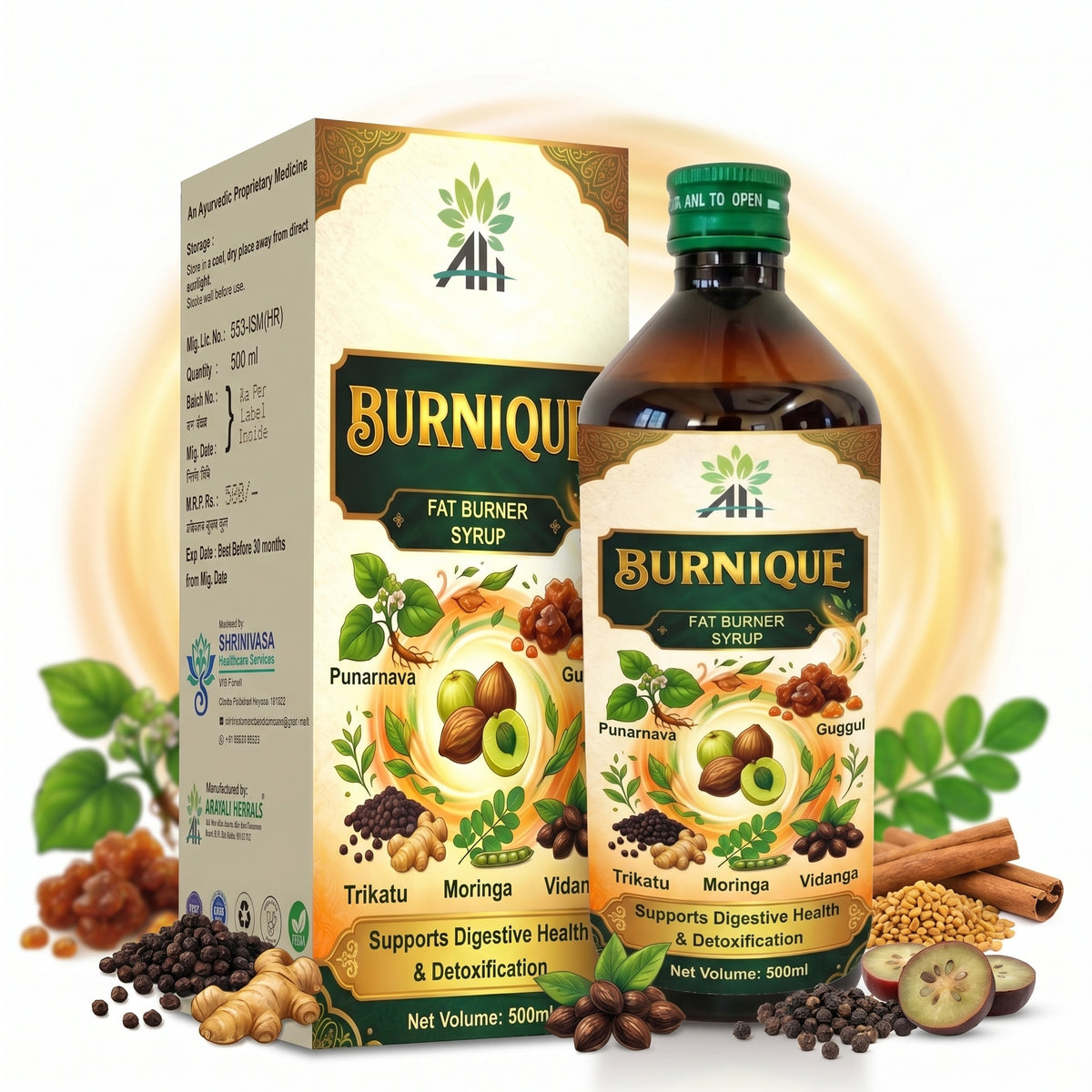 Burnique Fat Burner Syrup - 500 ML